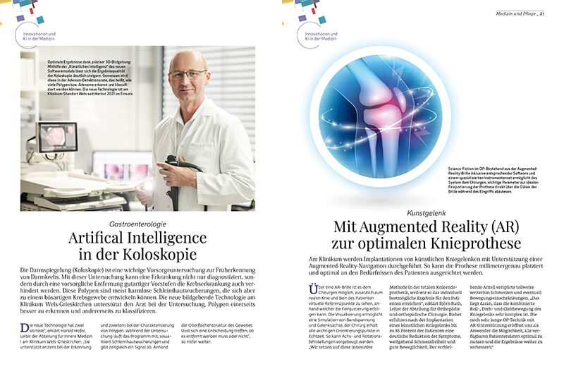 Klinikum Wels-Grieskirchen, Magazin