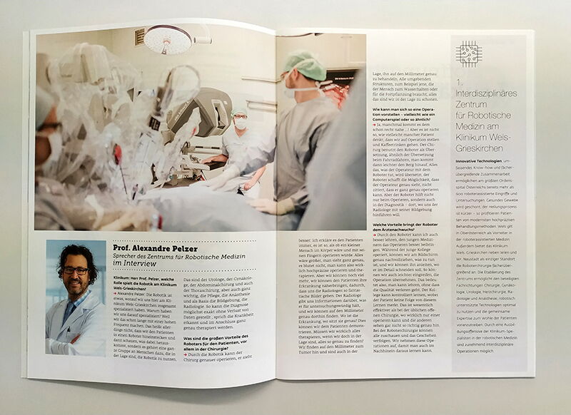 Klinikum Wels-Grieskirchen, Magazin