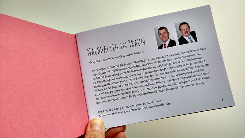 Wegweiser Traun