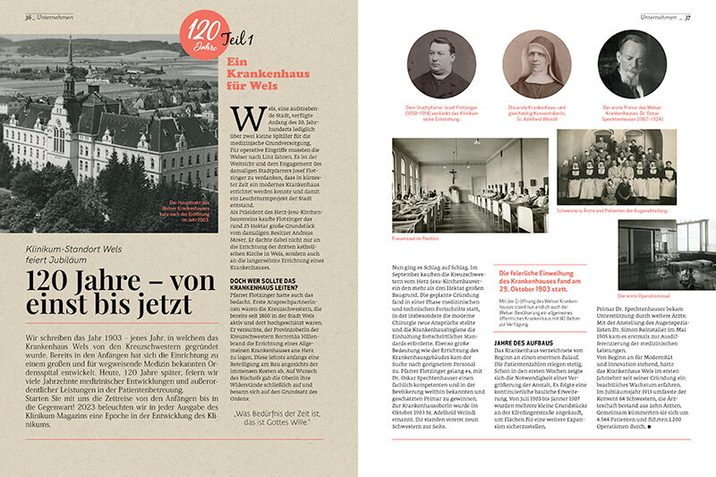 Klinikum Wels-Grieskirchen, Magazin