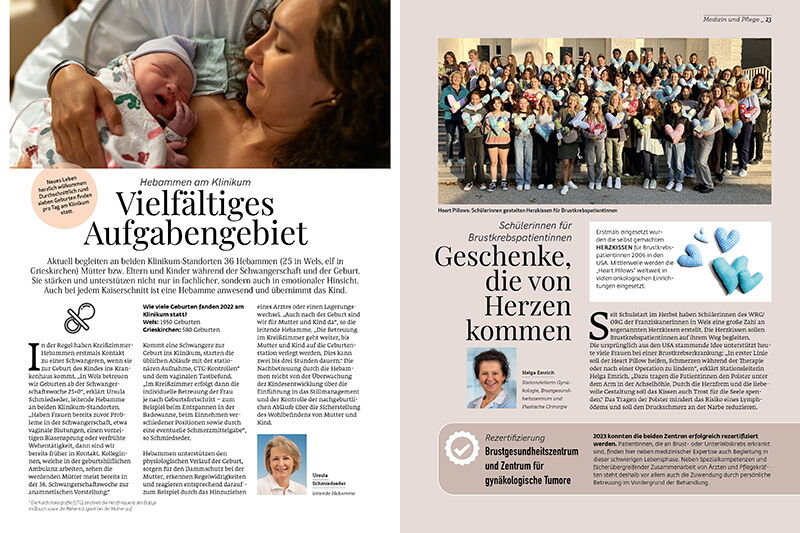 Klinikum Wels-Grieskirchen, Magazin