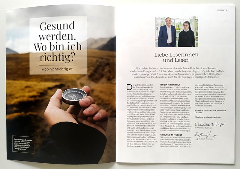 Klinikum Wels-Grieskirchen, Magazin