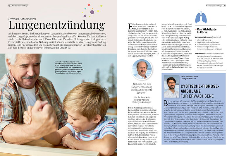 Klinikum Wels-Grieskirchen, Magazin
