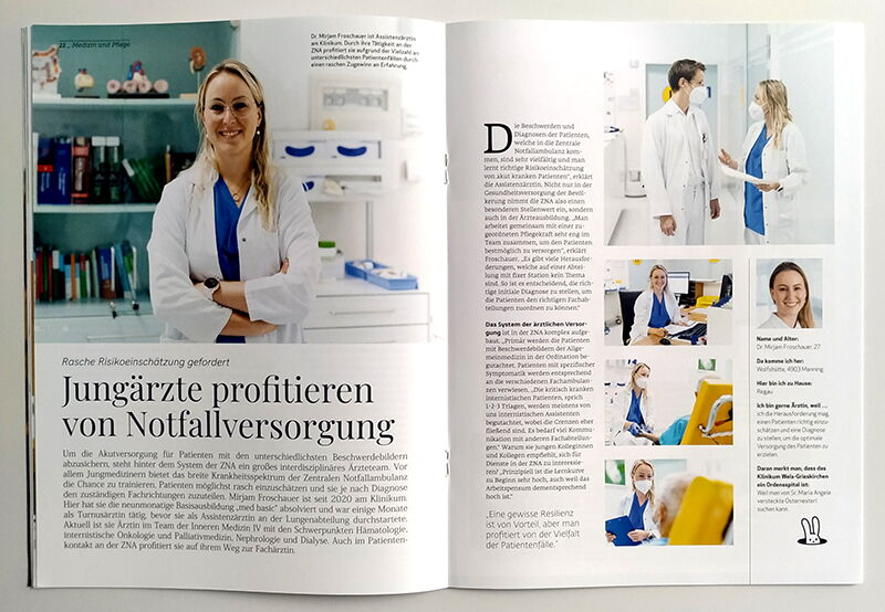 Klinikum Wels-Grieskirchen, Magazin