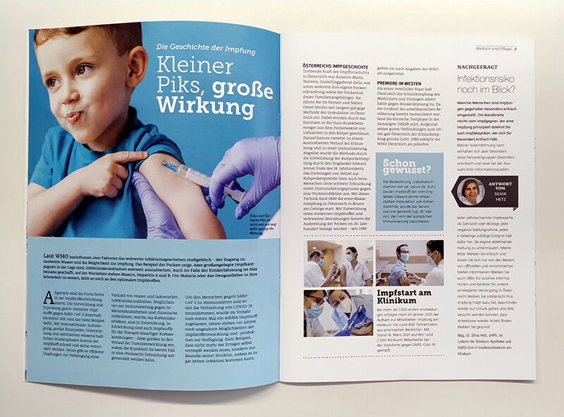 Klinikum Wels-Grieskirchen, Magazin