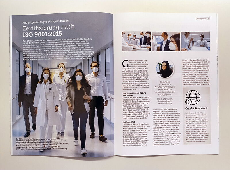 Klinikum Wels-Grieskirchen, Magazin