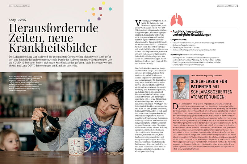 Klinikum Wels-Grieskirchen, Magazin
