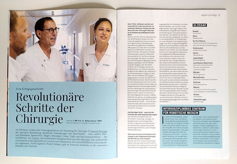 Klinikum Wels-Grieskirchen, Magazin