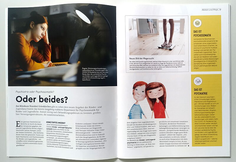 Klinikum Wels-Grieskirchen, Magazin