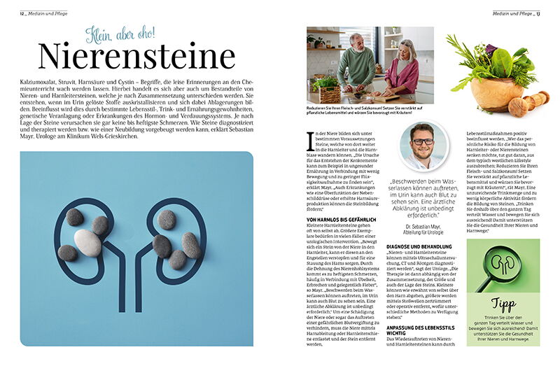Klinikum Wels-Grieskirchen, Magazin