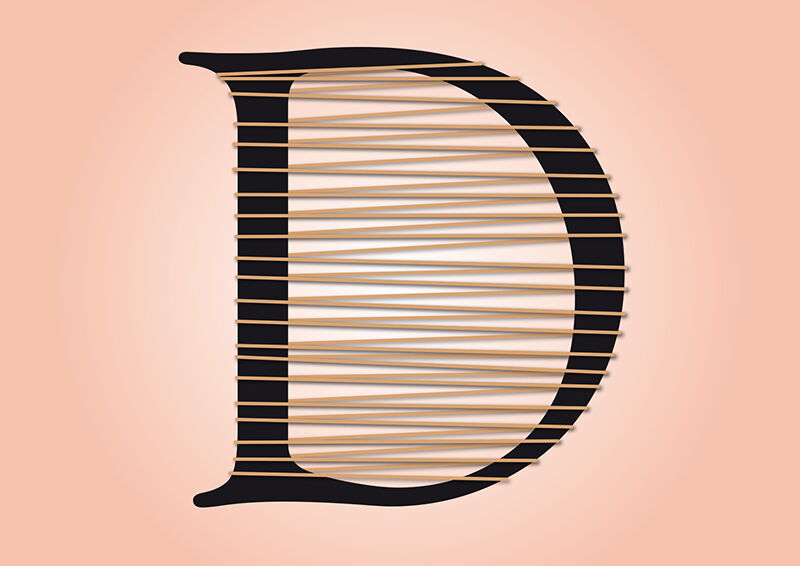 Buchstabe D