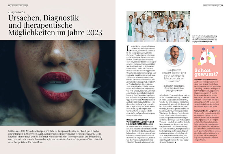 Klinikum Wels-Grieskirchen, Magazin