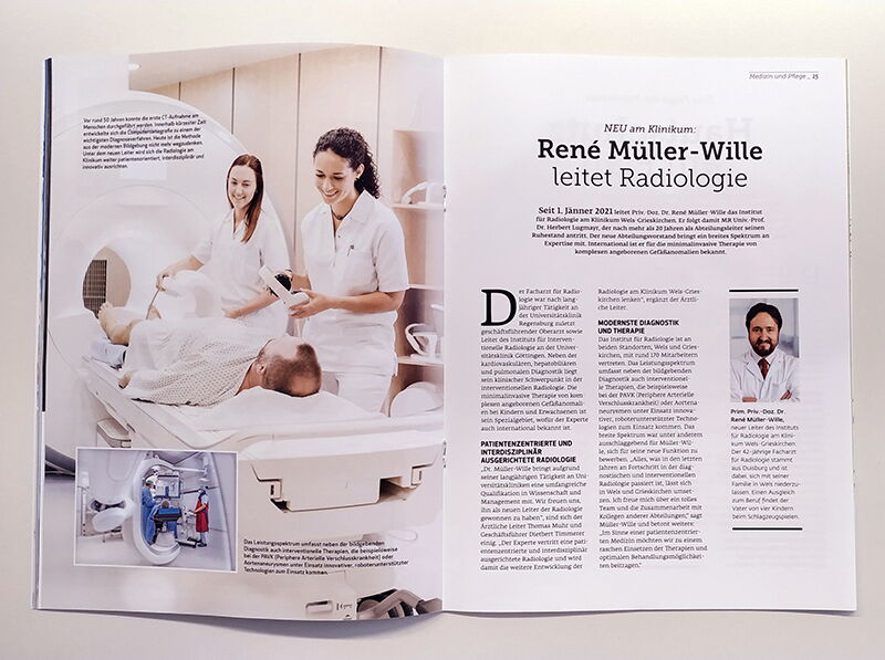 Klinikum Wels-Grieskirchen, Magazin