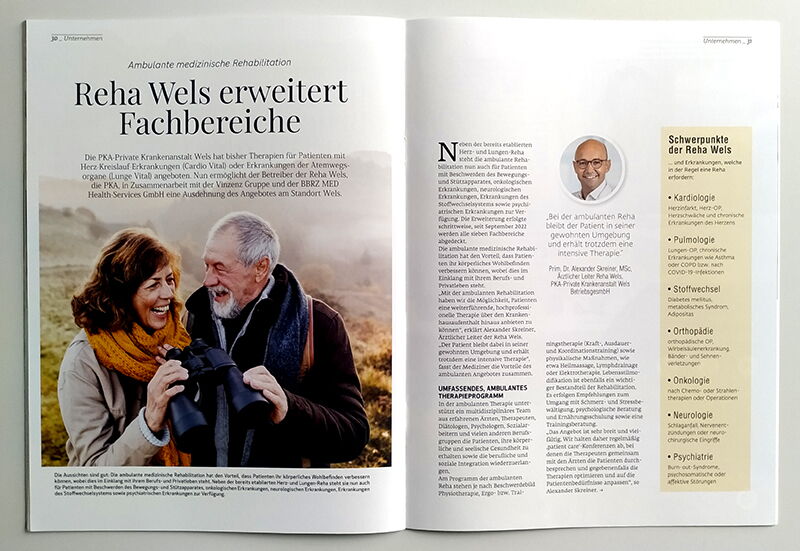 Klinikum Wels-Grieskirchen, Magazin