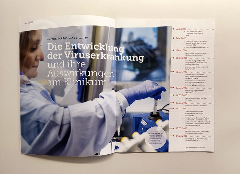 Klinikum Wels-Grieskirchen, Magazin